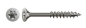 Preview: SPAX Universalschraube Edelstahl A2, 4,5x60 mm, 50 Stück, 4197000450607